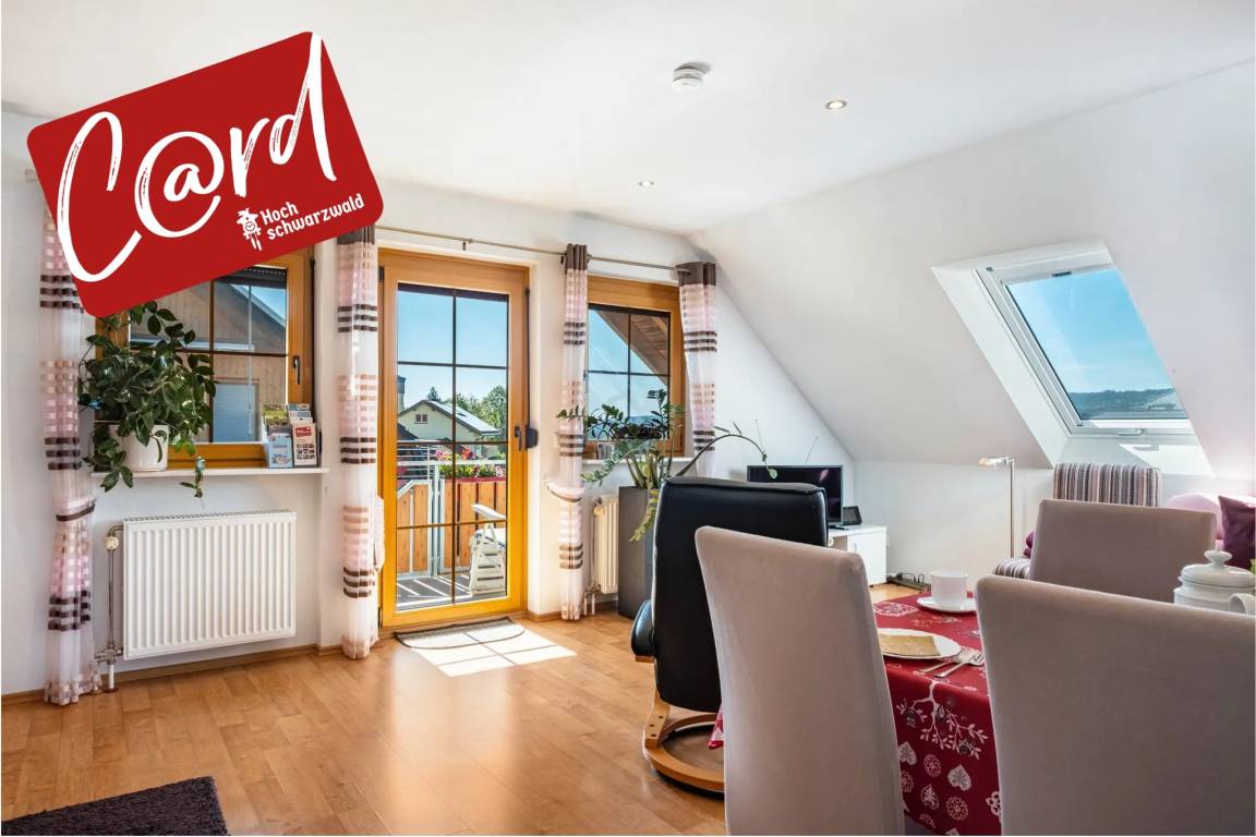 50 M² Ferienwohnung ∙ 1 Schlafzimmer ∙ 2 Gäste - Titisee-Neustadt