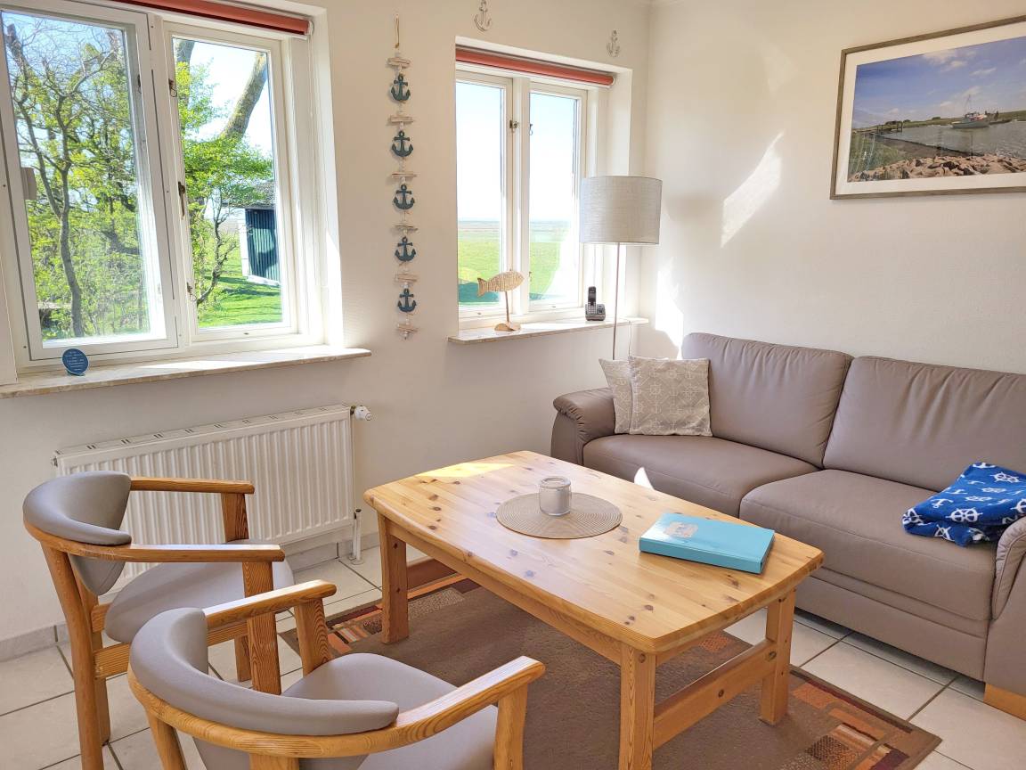 50 M² Ferienwohnung ∙ 2 Schlafzimmer ∙ 4 Gäste - Langeneß