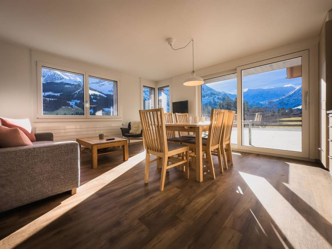 Apartamento ∙ 3 Habitaciones ∙ 6 Huéspedes - Frutigen
