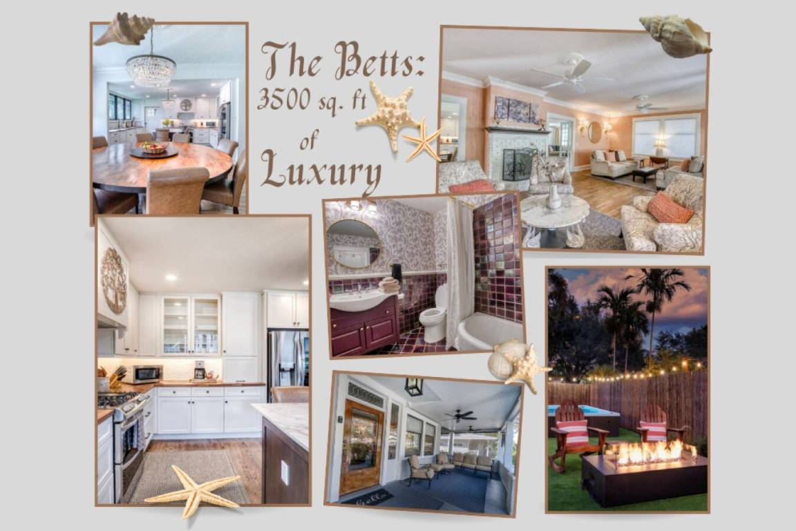 210 M² House ∙ 4 Bedrooms ∙ 12 Guests - Bradenton, FL
