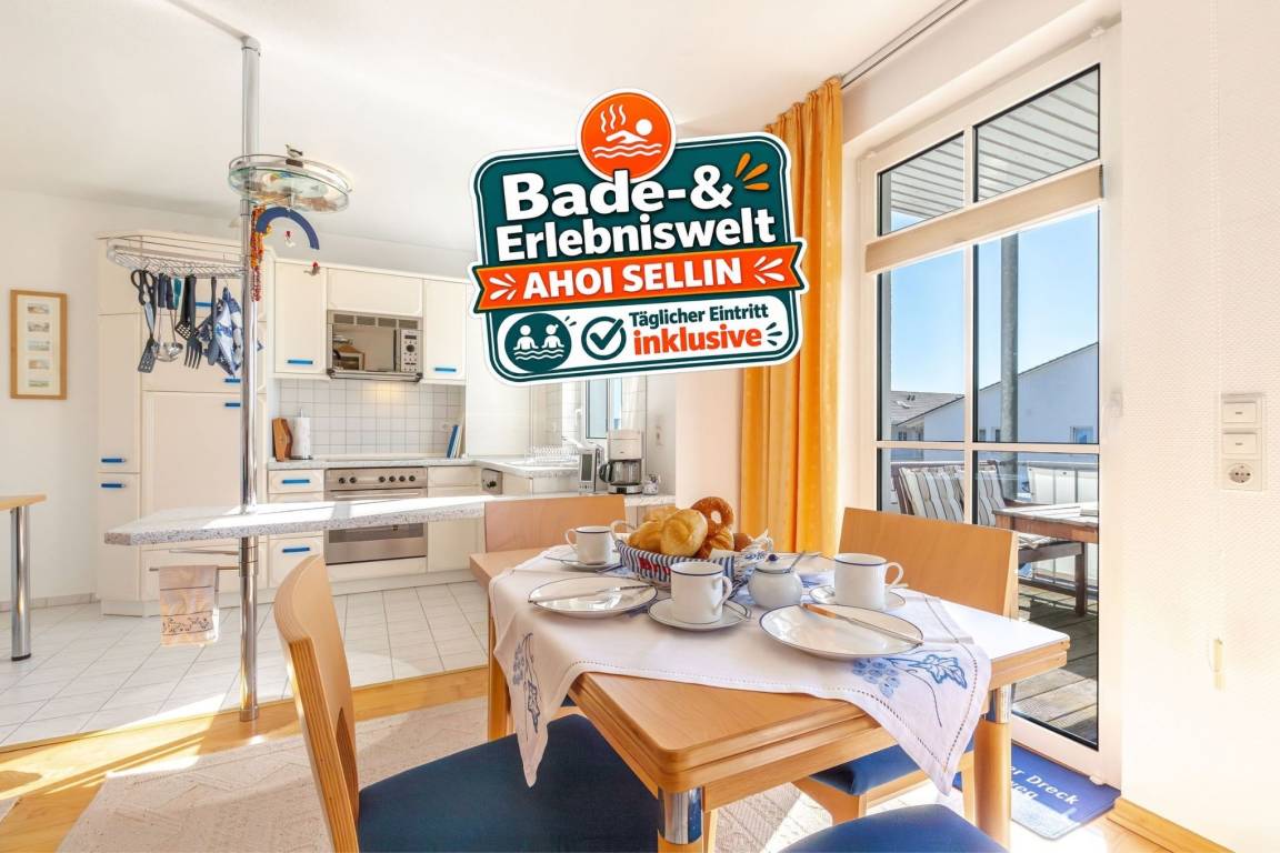 65 m&sup2; Ferienwohnung 2 Schlafzimmer 4 G&auml;ste