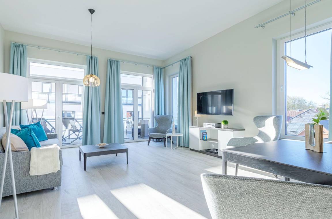 62 M² Ferienwohnung ∙ 1 Schlafzimmer ∙ 4 Gäste - Ahrenshoop