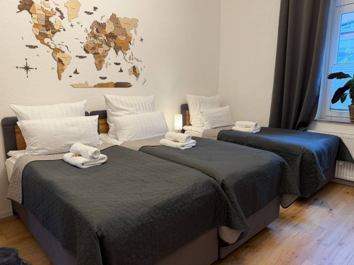 57 m&sup2; Ferienwohnung 2 Schlafzimmer 5 G&auml;ste