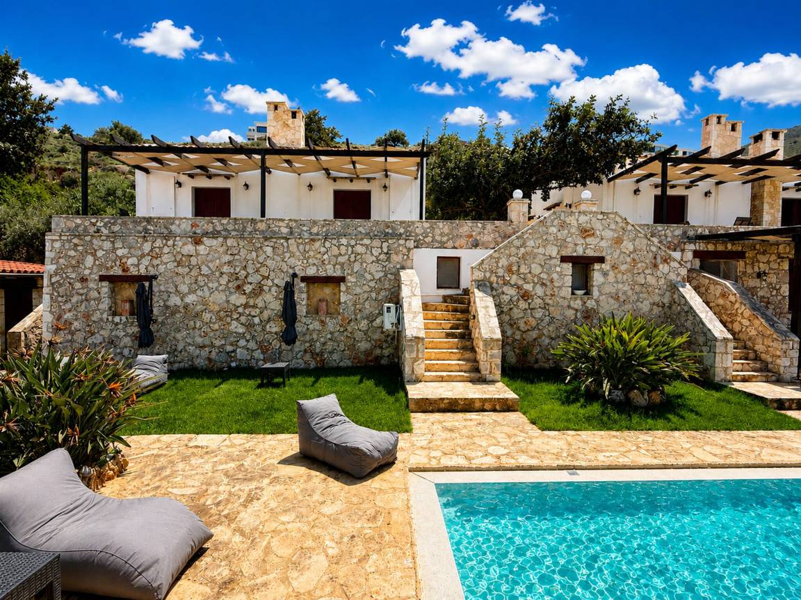 44 M² Huis ∙ 2 Slaapkamers ∙ 4 Gasten - Kreta