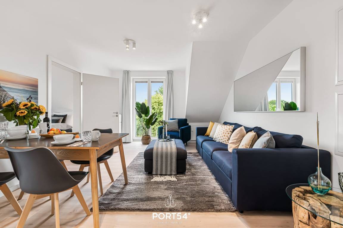 61 M² Ferienwohnung ∙ 2 Schlafzimmer ∙ 6 Gäste - Föhr