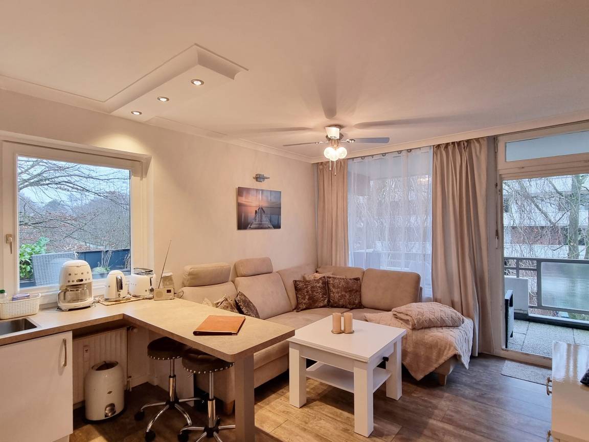 40 m&sup2; Ferienwohnung 1 Schlafzimmer 3 G&auml;ste