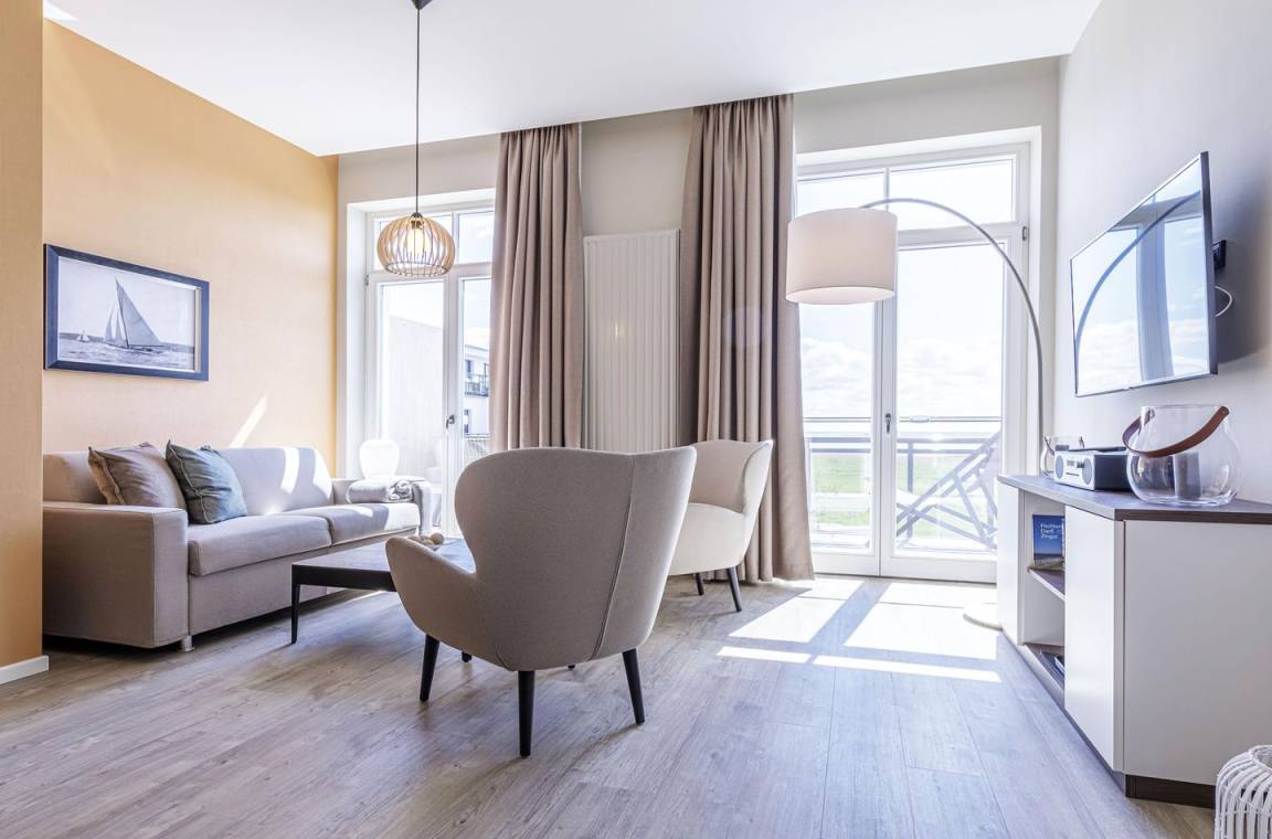 70 M² Ferienwohnung ∙ 1 Schlafzimmer ∙ 3 Gäste - Wustrow