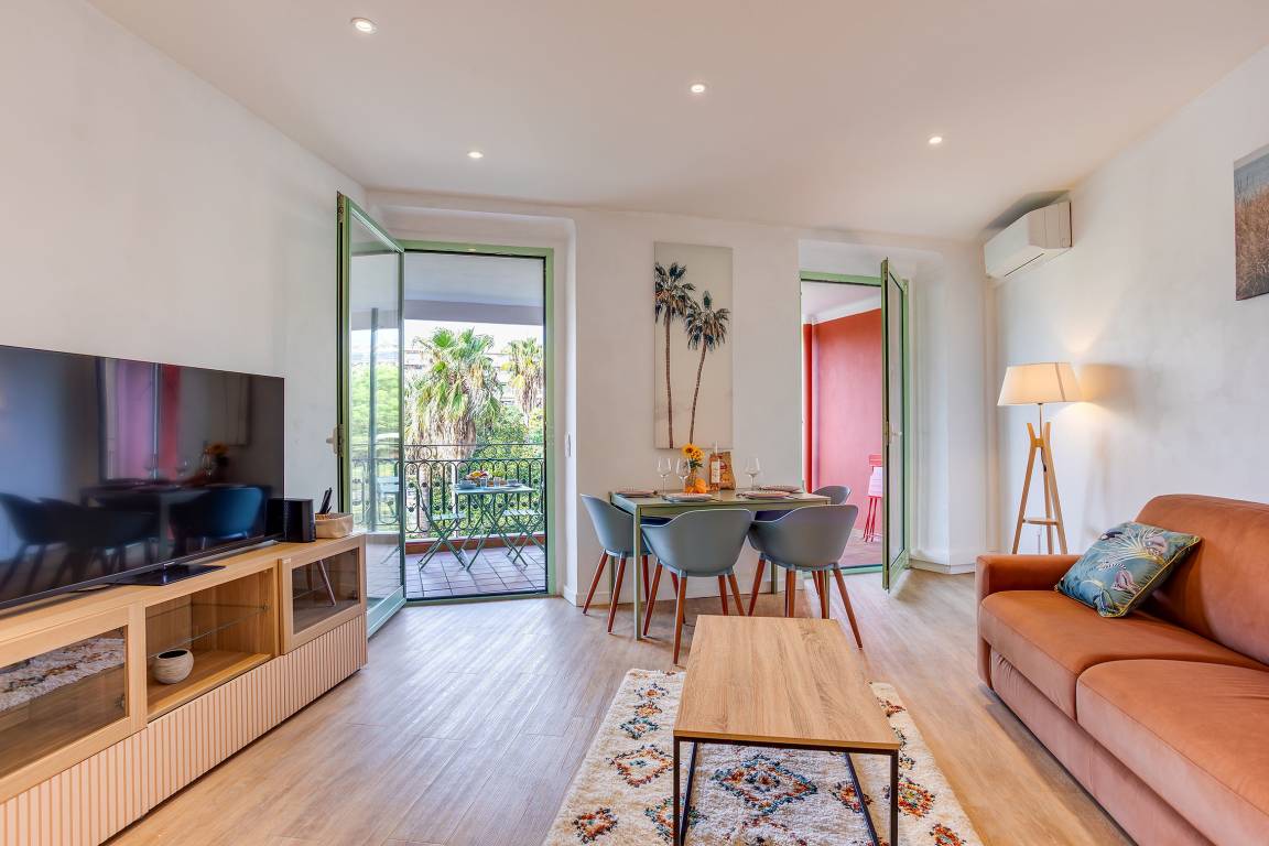 54 M² Apartment ∙ 1 Bedroom ∙ 4 Guests - Nice