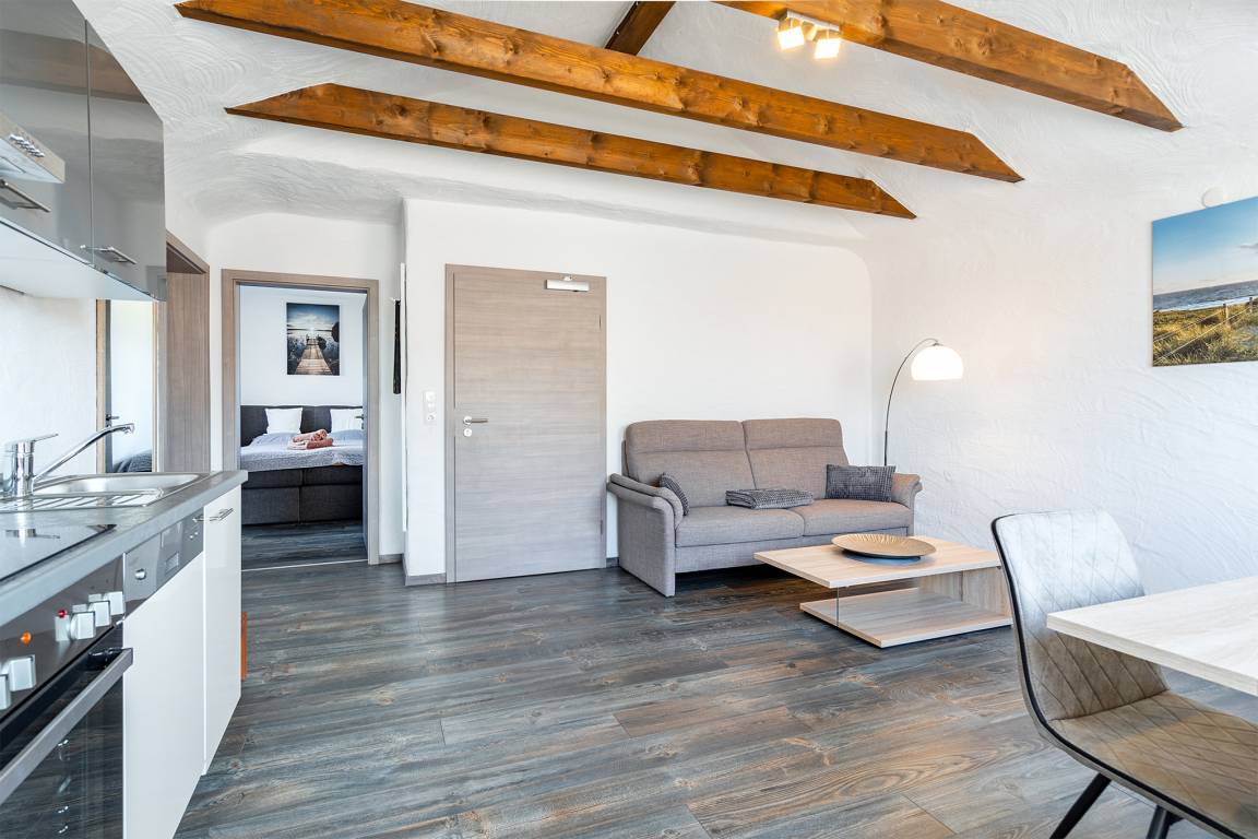 55 m² Ferienwohnung ∙ 1 Schlafzimmer ∙ 2 Gäste – Bild 4