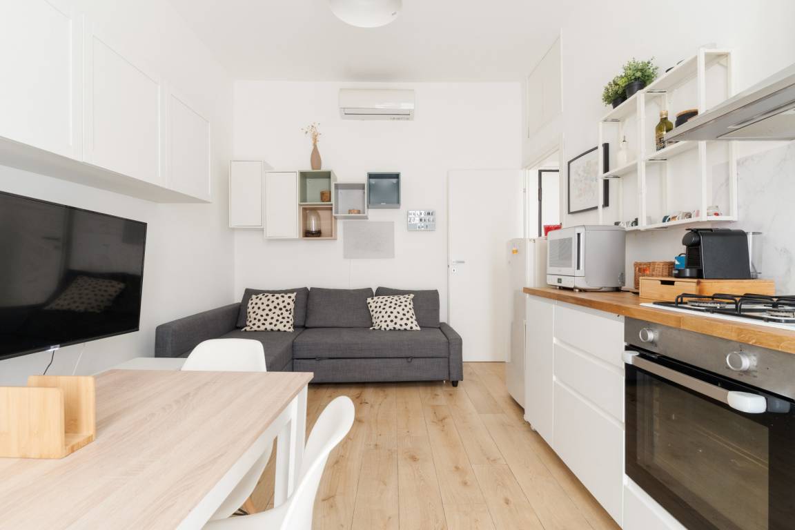 53 M² Apartamento ∙ 1 Habitación ∙ 3 Huéspedes - Milán