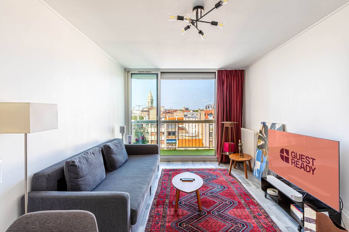 50 M² Apartamento ∙ 1 Habitación ∙ 4 Huéspedes - Saint-Ouen-sur-Seine