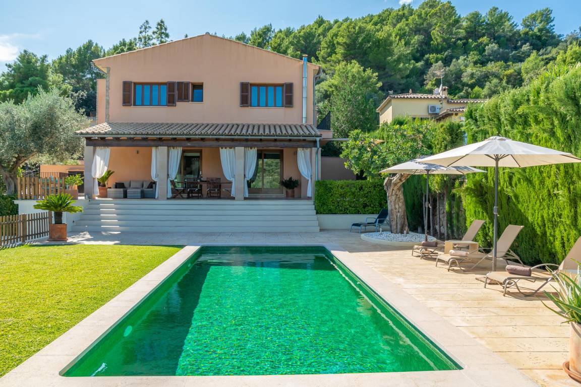 Hauptansicht vom Villa: SA TANCA DE SA NINA - Ferienhaus für 6 Personen in Mancor de la Vall.