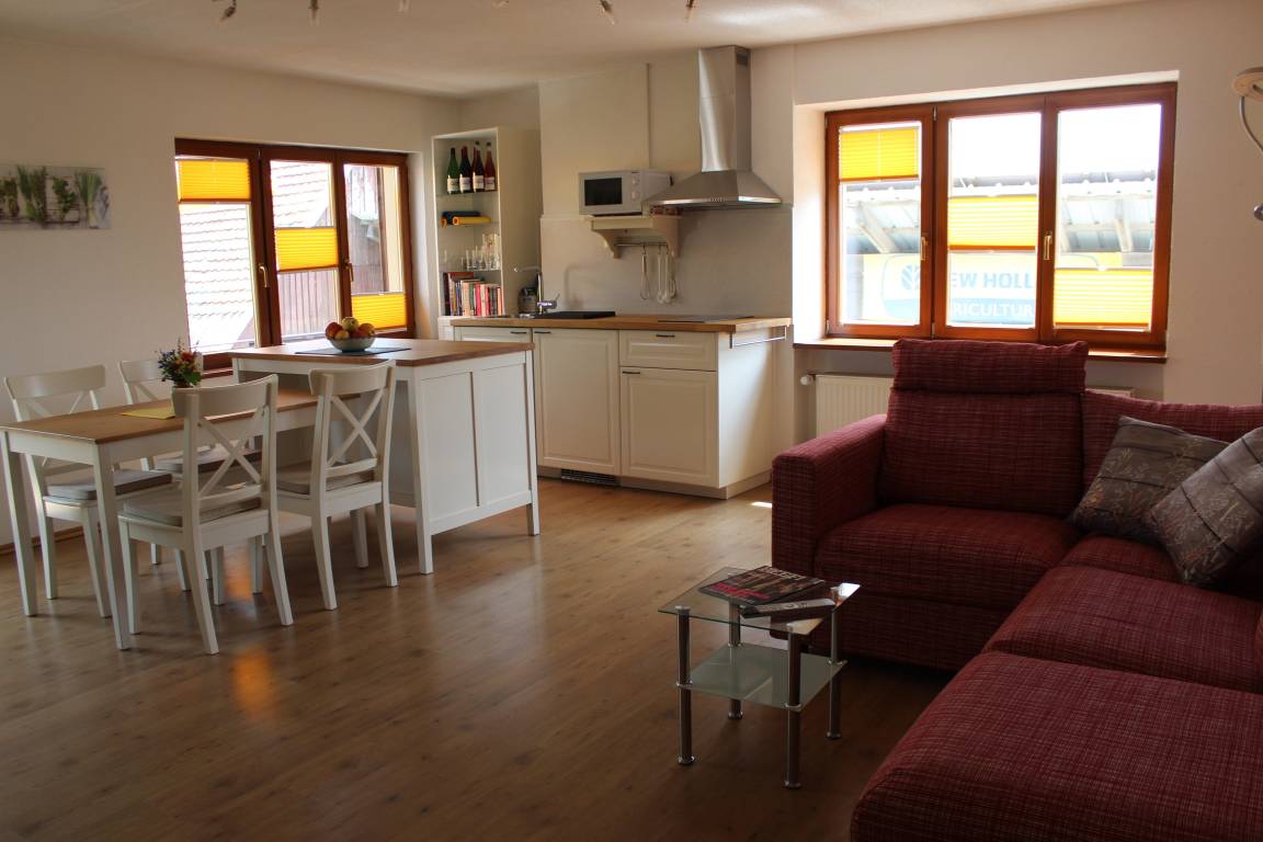80 M² Ferienwohnung ∙ 2 Schlafzimmer ∙ 5 Gäste - Hilzingen