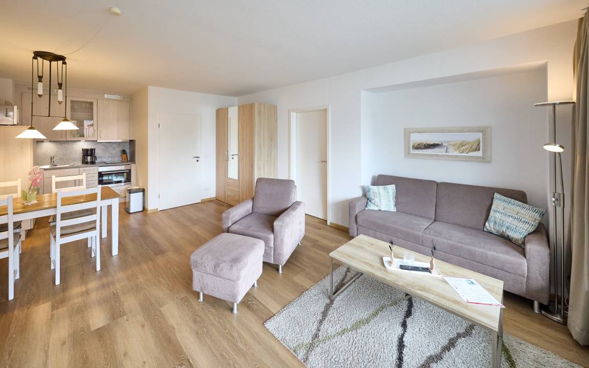52 m&sup2; Ferienwohnung 1 Schlafzimmer 3 G&auml;ste