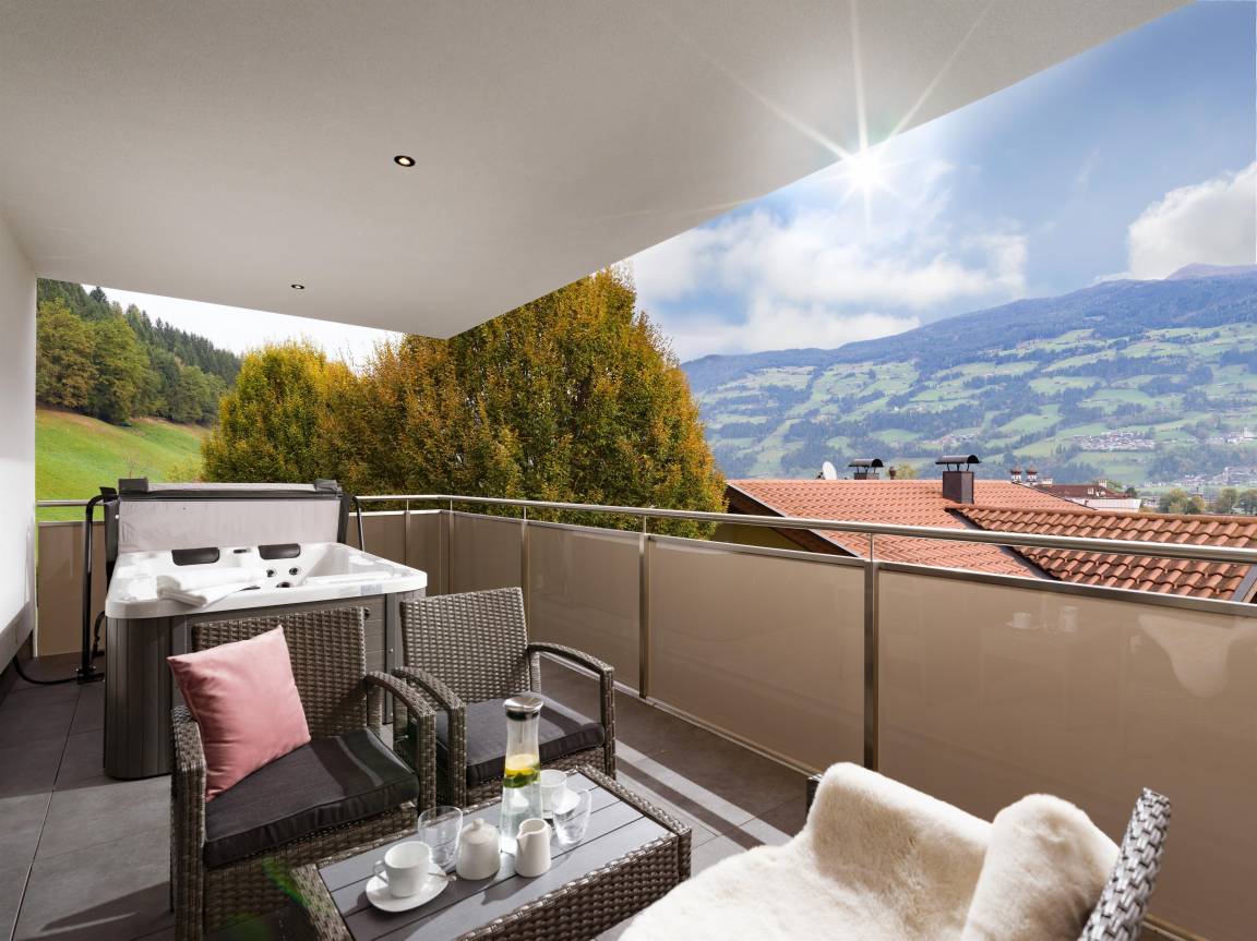 76 M² Ferienwohnung ∙ 1 Schlafzimmer ∙ 2 Gäste - Uderns