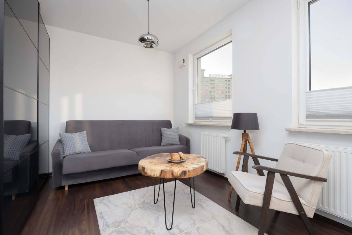 45 M² Appartement ∙ 1 Slaapkamer ∙ 4 Gasten - Warschau