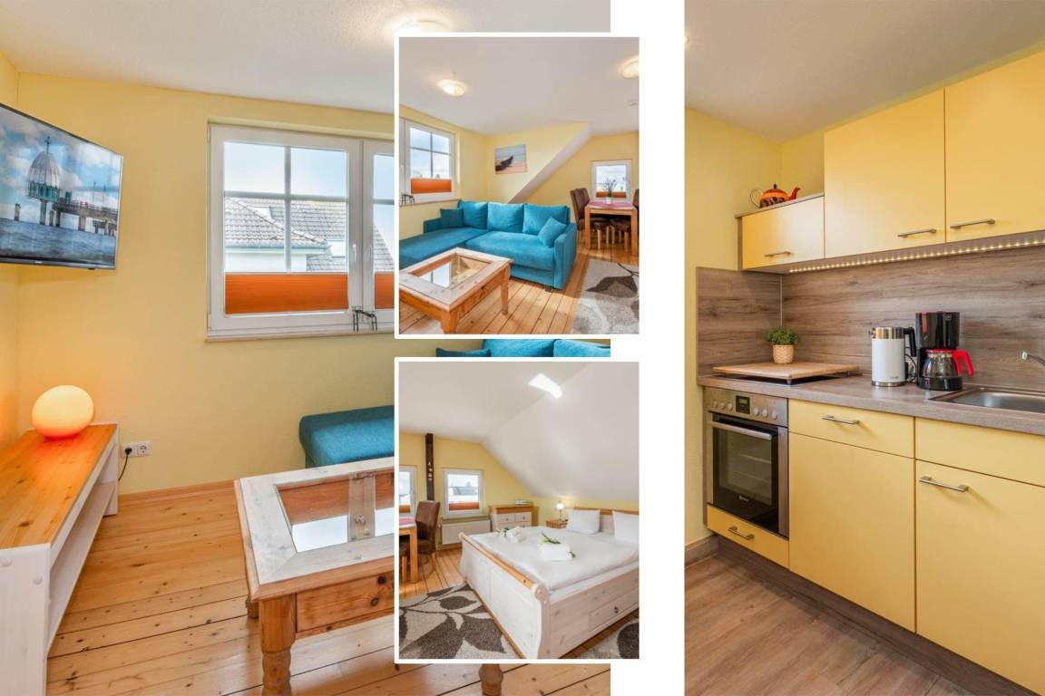 40 M² Ferienwohnung ∙ 1 Schlafzimmer ∙ 3 Gäste - Zinnowitz