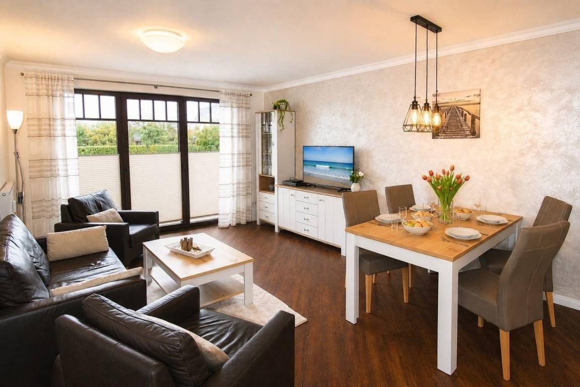 69 m&sup2; Ferienwohnung 2 Schlafzimmer 4 G&auml;ste