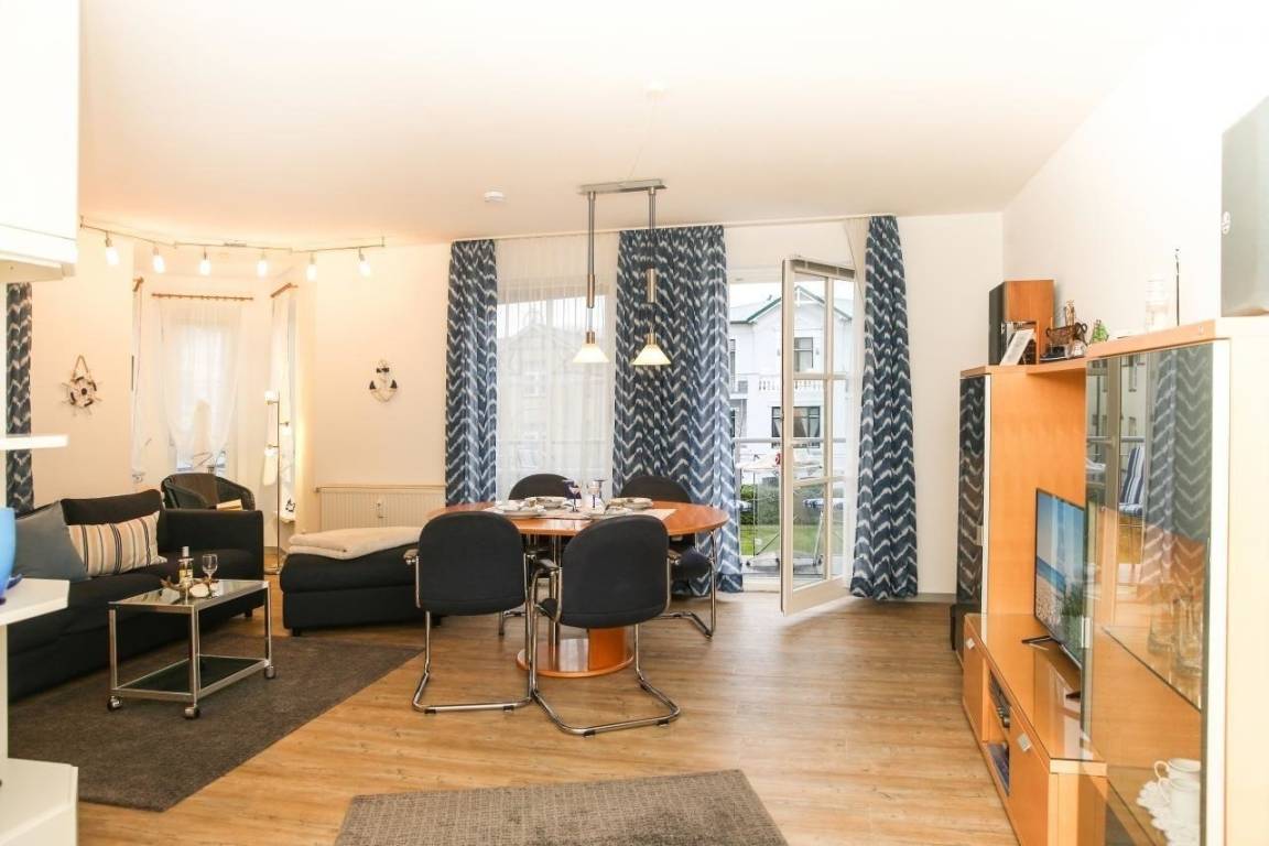60 m² Ferienwohnung ∙ 1 Schlafzimmer ∙ 4 Gäste – Bild 6