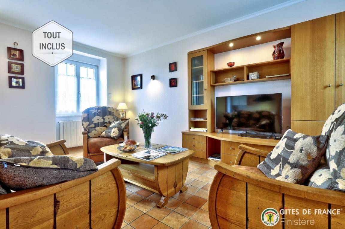 70 m&sup2; G&icirc;te 2 Schlafzimmer 3 G&auml;ste