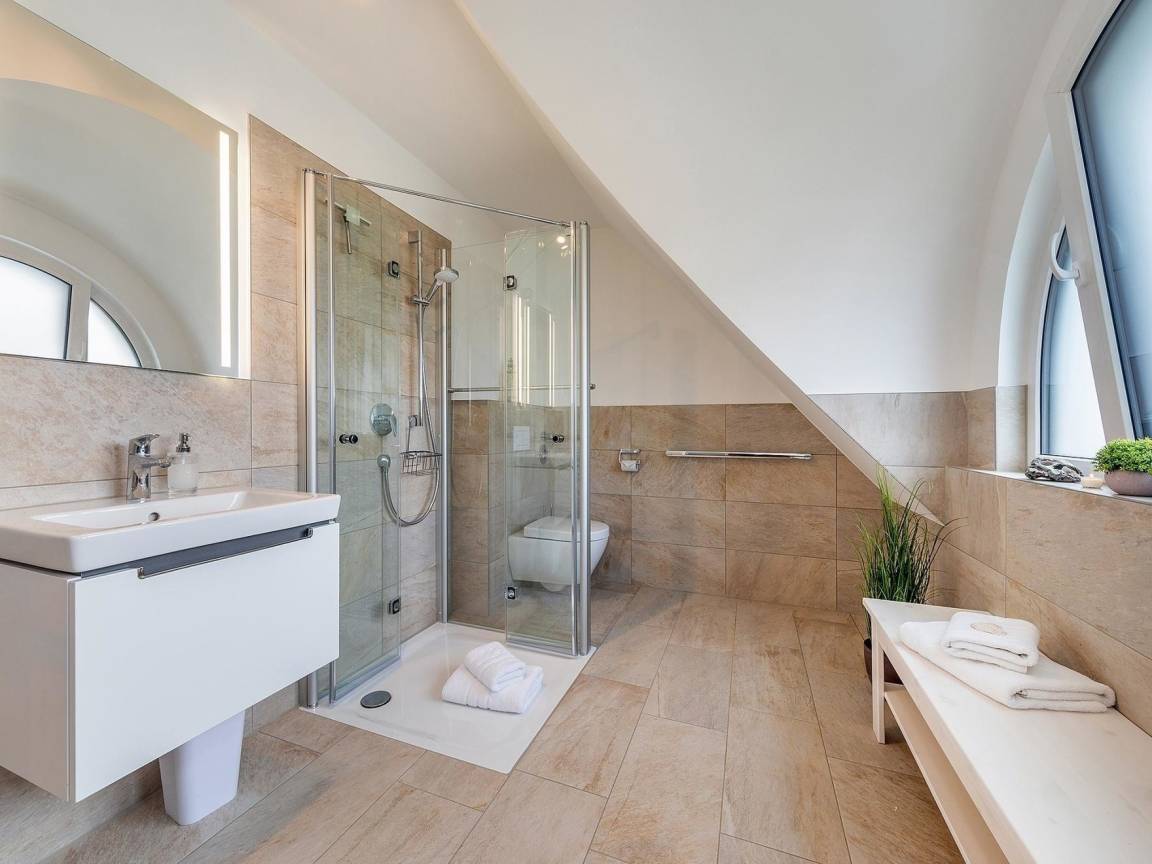 61 m² Ferienwohnung ∙ 1 Schlafzimmer ∙ 3 Gäste – Bild 14