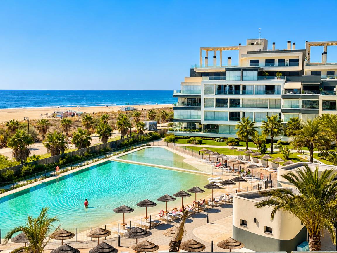 120 M² Apartamento ∙ 2 Habitaciones ∙ 5 Huéspedes - Isla Cristina