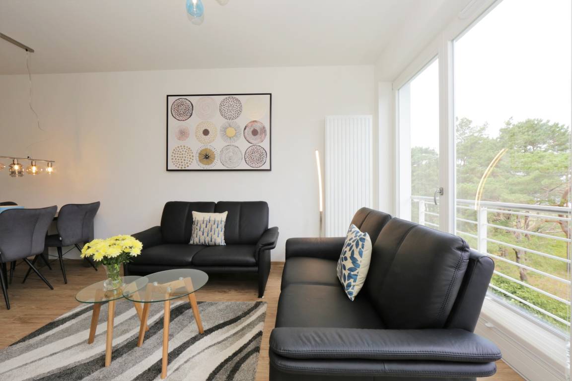 64 m² Ferienwohnung ∙ 2 Schlafzimmer ∙ 4 Gäste – Bild 3