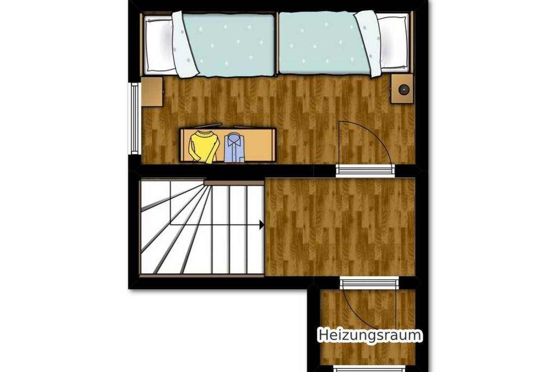 69 m² Ferienhaus ∙ 2 Schlafzimmer ∙ 4 Gäste – Bild 27