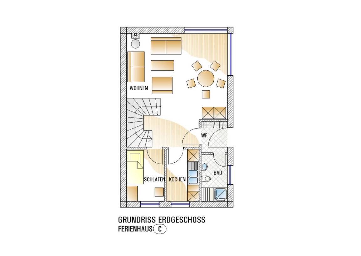82 m² Ferienhaus ∙ 4 Schlafzimmer ∙ 8 Gäste – Bild 18