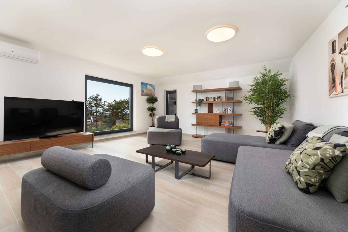 130 M² Ferienwohnung ∙ 3 Schlafzimmer ∙ 5 Gäste - Malinska