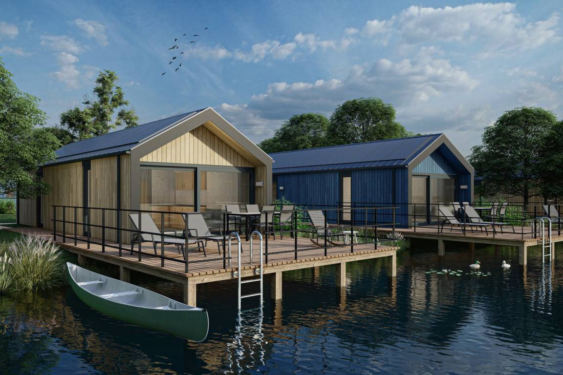 58 M² Chalet ∙ 2 Schlafzimmer ∙ 4 Gäste - Geldern