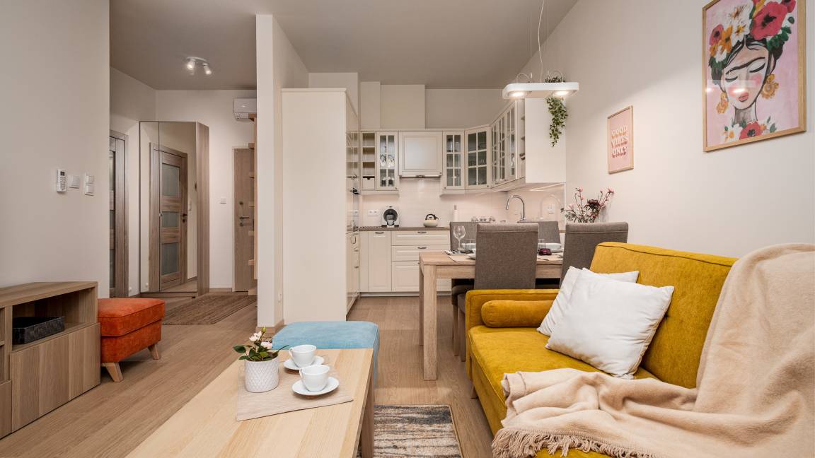 34 m² Ferienwohnung ∙ 1 Schlafzimmer ∙ 4 Gäste – Bild 4