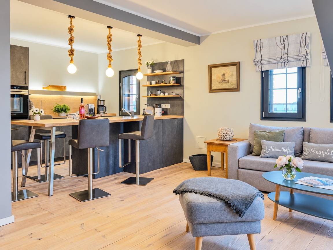 67 m&sup2; Ferienwohnung 1 Schlafzimmer 3 G&auml;ste