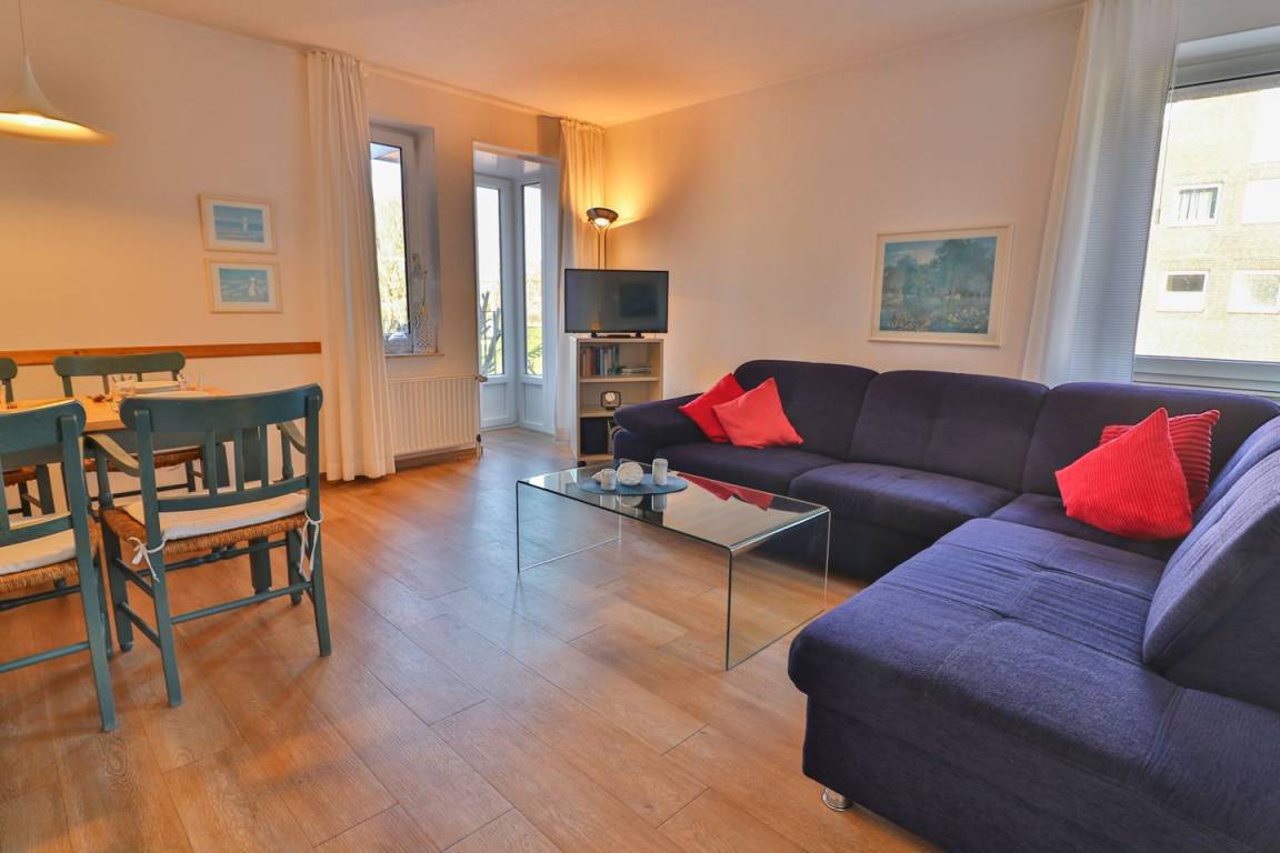 45 M² Ferienwohnung ∙ 1 Schlafzimmer ∙ 4 Gäste - Langeoog