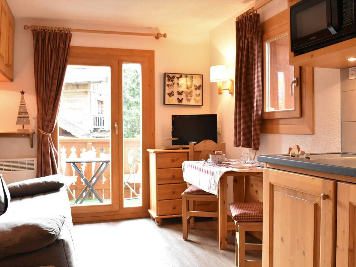 18 M² Studio Flat ∙ 1 Bedroom ∙ 3 Guests - Méribel