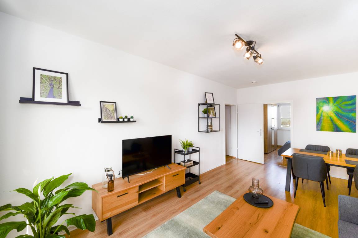 Ferienwohnung ∙ 2 Schlafzimmer ∙ 3 Gäste - Arnstadt