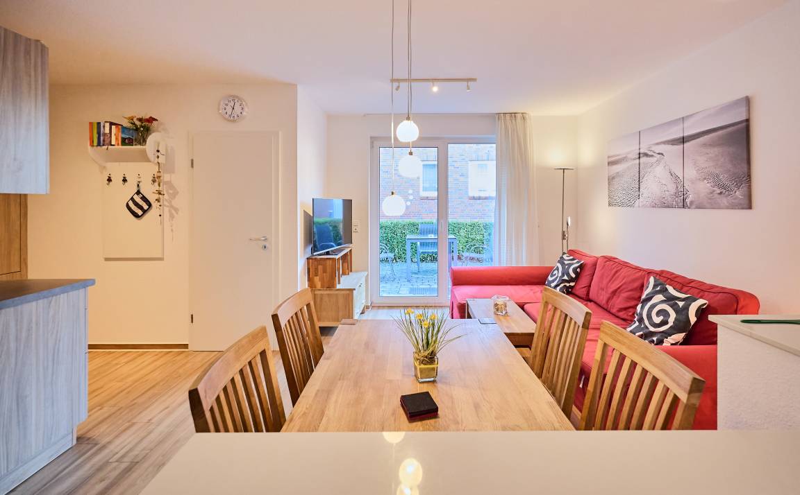 60 m&sup2; Ferienwohnung 2 Schlafzimmer 3 G&auml;ste