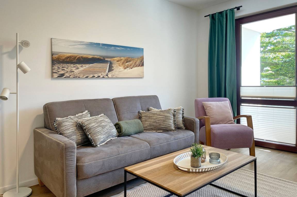 63 m² Ferienwohnung ∙ 2 Schlafzimmer ∙ 4 Gäste – Bild 6