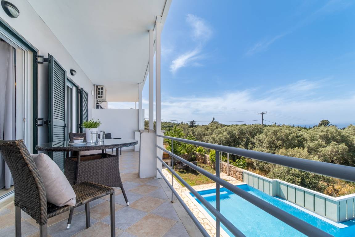 50 M² Ferienwohnung ∙ 2 Schlafzimmer ∙ 5 Gäste - Lefkada