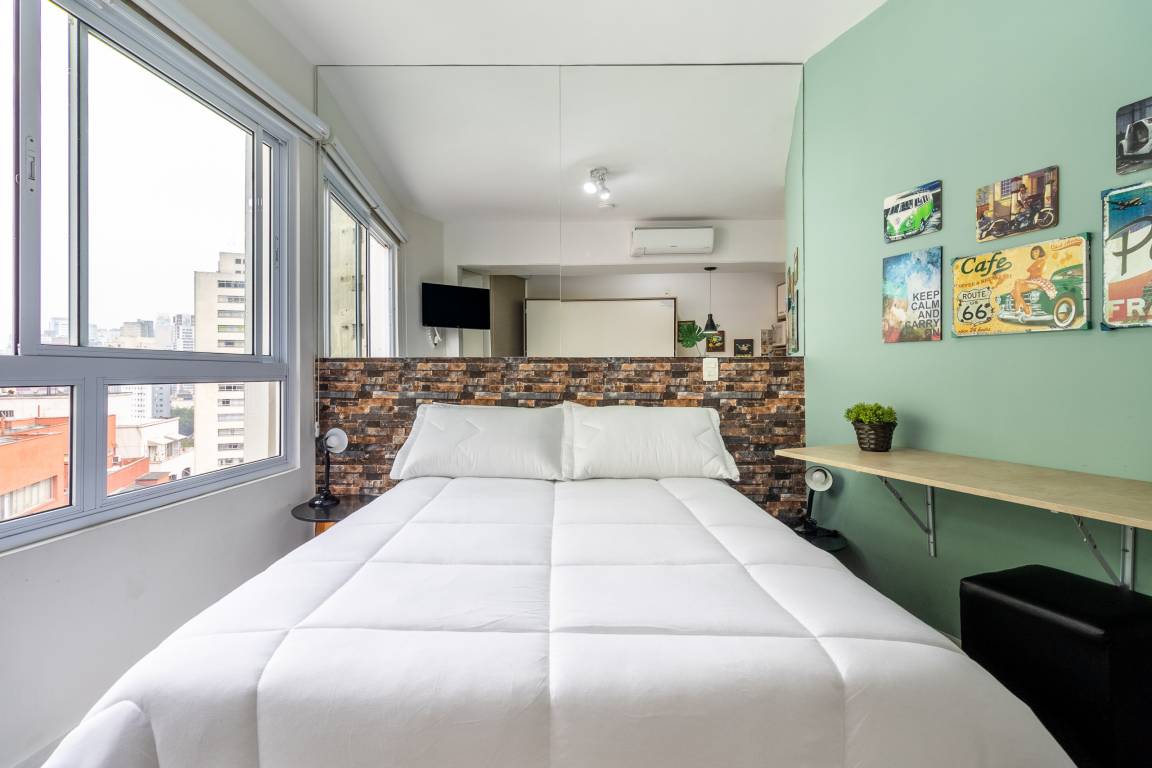 26 M² Studio Flat ∙ 4 Guests - São Paulo, Brezilya