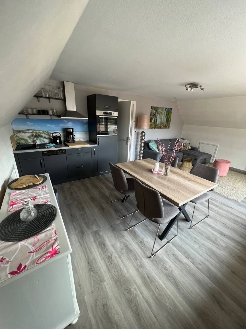 60 m&sup2; Ferienwohnung 2 Schlafzimmer 3 G&auml;ste