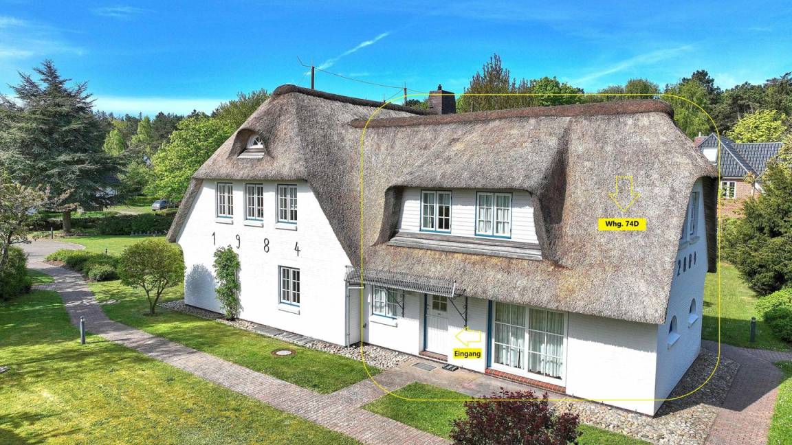 80 M² Ferienwohnung ∙ 2 Schlafzimmer ∙ 6 Gäste - Amrum