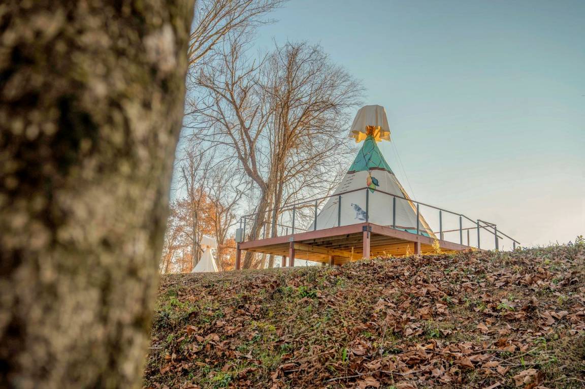 Camping-unterkunft ∙ 1 Schlafzimmer ∙ 2 Gäste - Kentucky