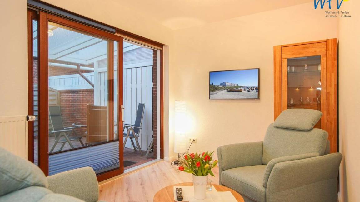 55 M² Ferienhaus ∙ 2 Schlafzimmer ∙ 3 Gäste - Borkum