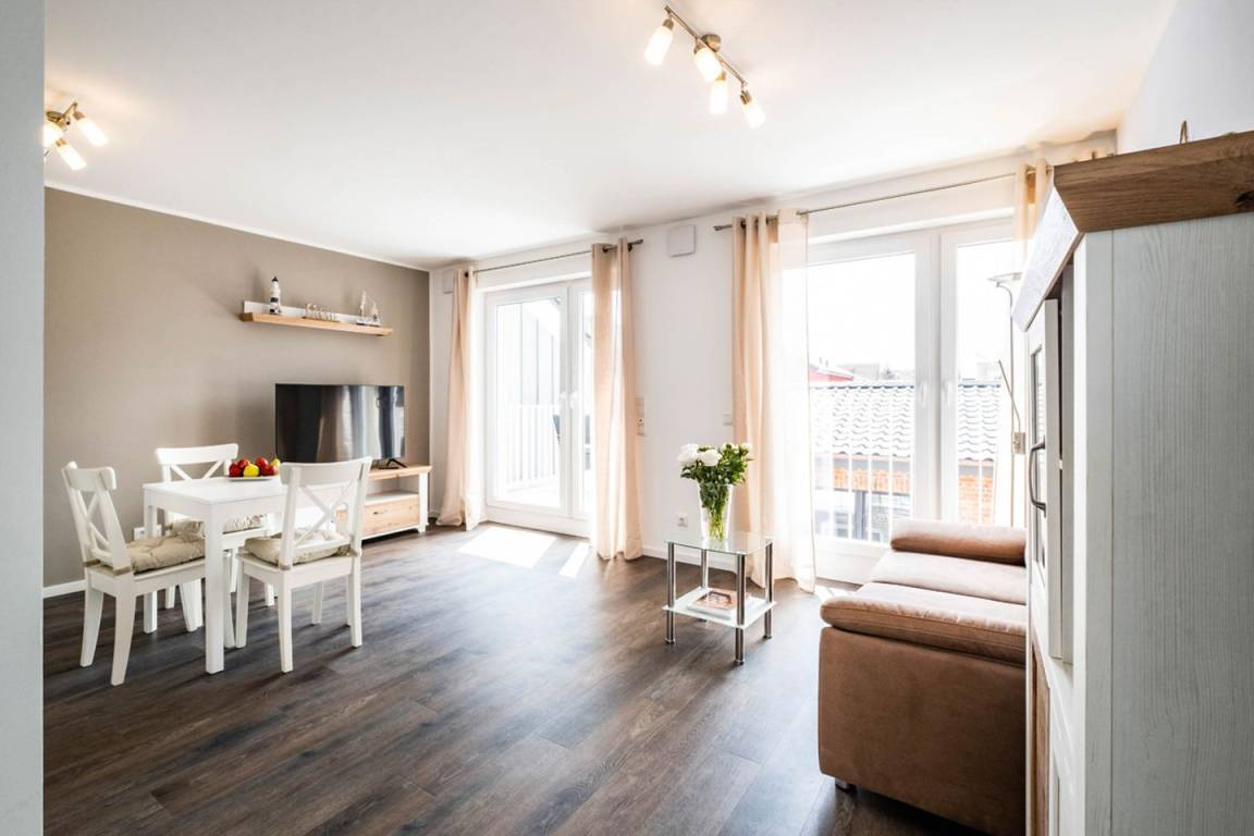 53 M² Ferienwohnung ∙ 1 Schlafzimmer ∙ 2 Gäste - Büsum