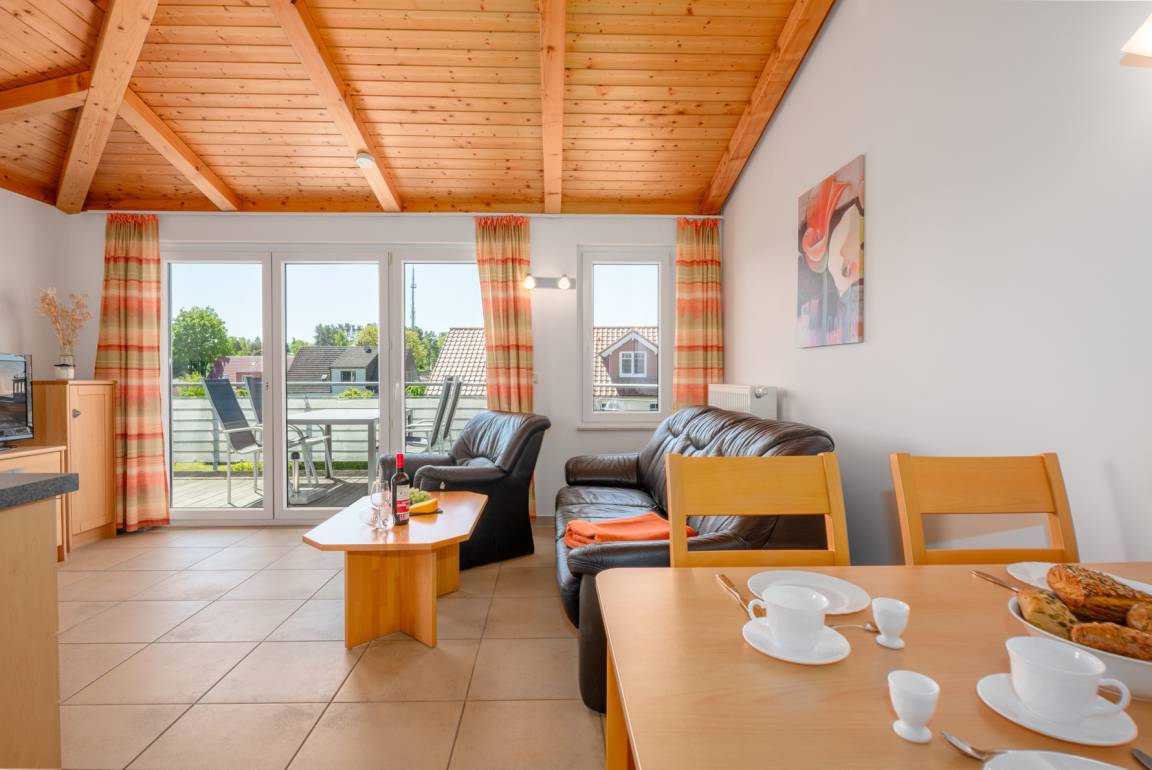 48 m² Ferienwohnung ∙ 1 Schlafzimmer ∙ 2 Gäste – Bild 4