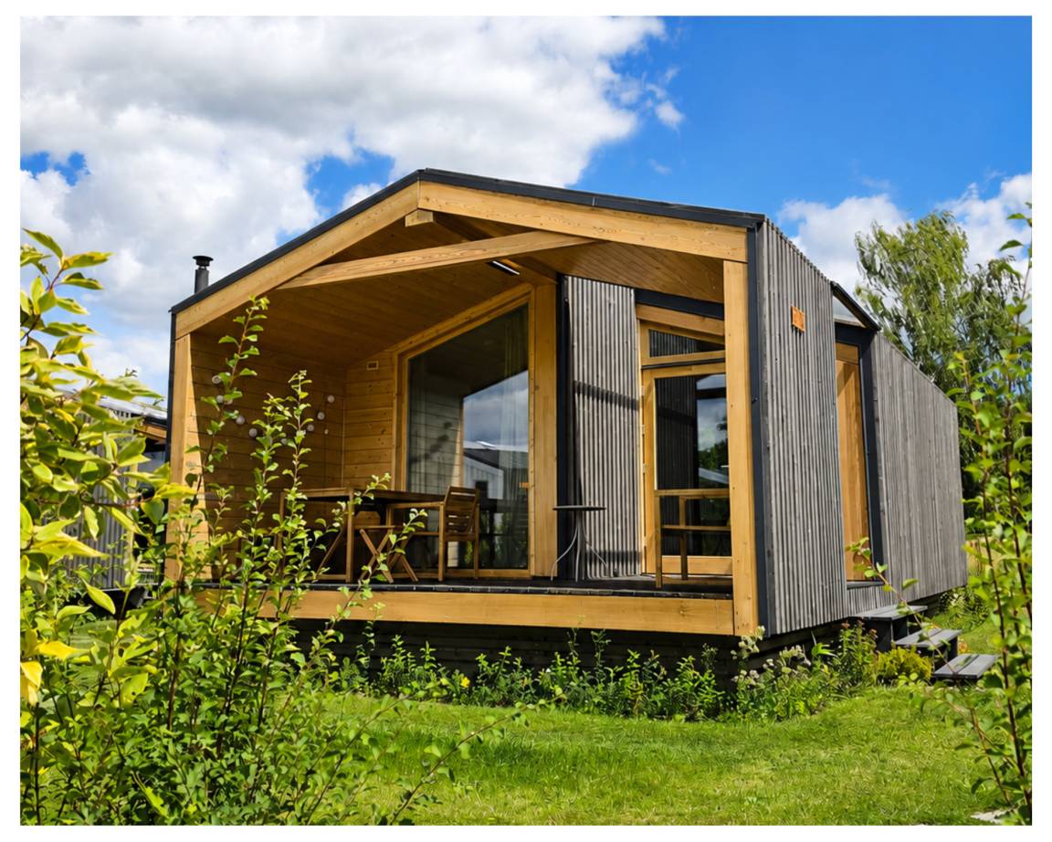 35 m&sup2; Ferienhaus 1 Schlafzimmer 4 G&auml;ste