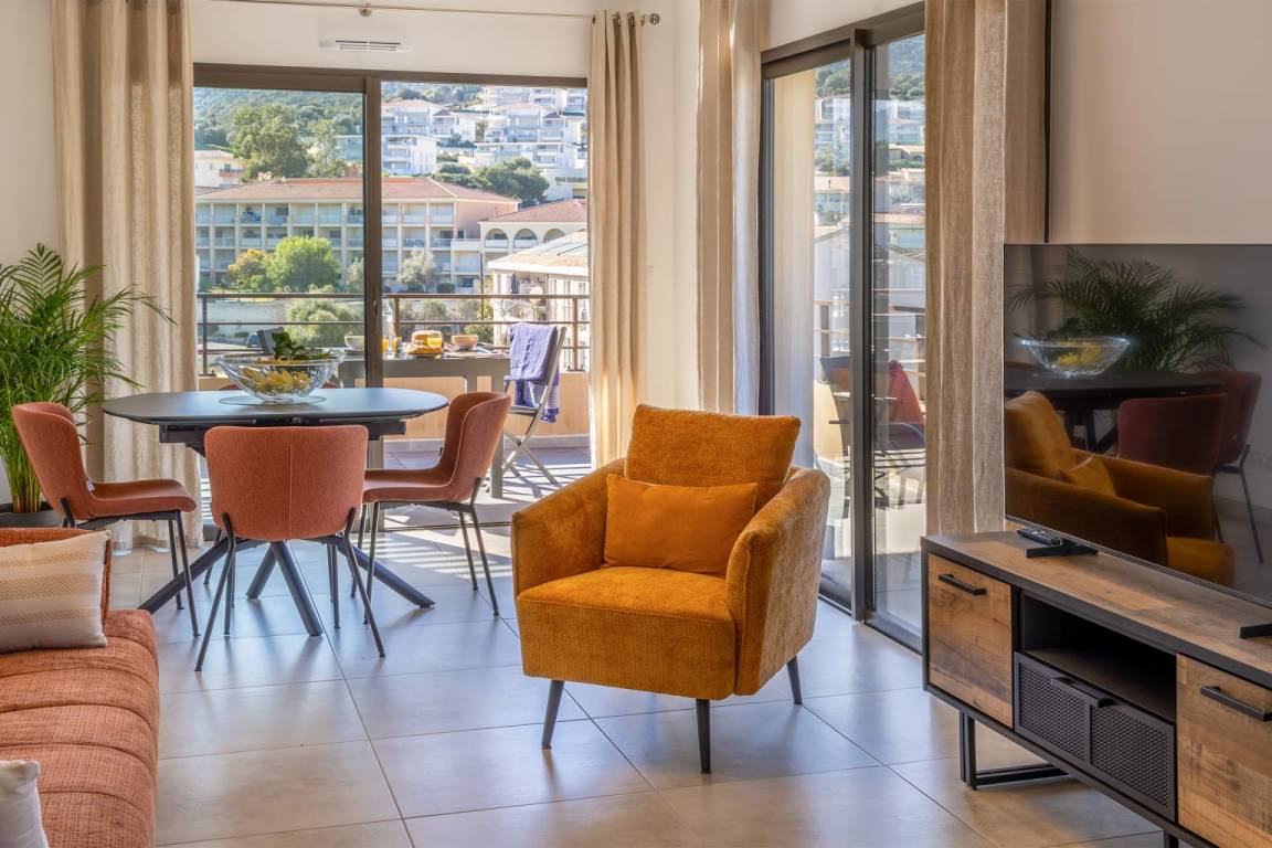 60 M² Apartamento ∙ 1 Habitación ∙ 2 Huéspedes - L'Île-Rousse