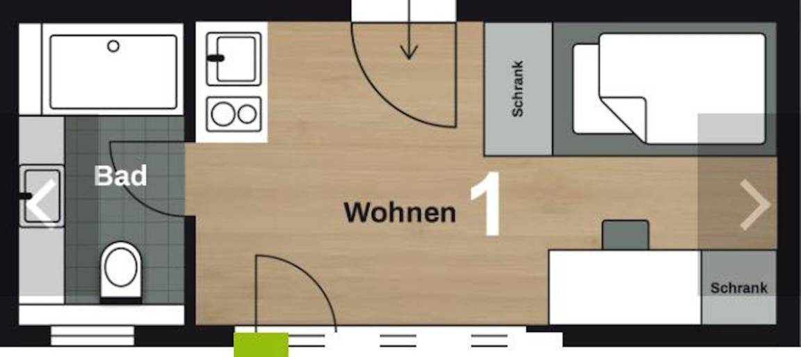 20 M² Appartement ∙ 1 Personne - Munich