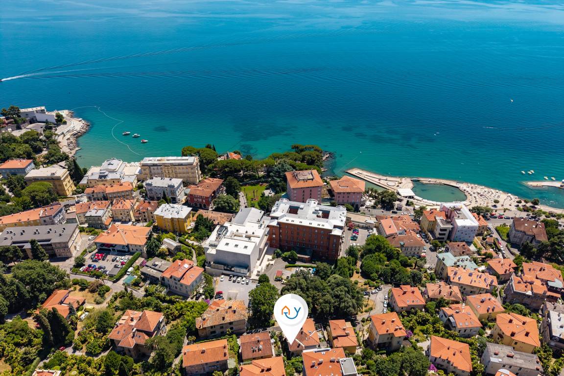 25 M² Appartamento Vacanza ∙ 1 Camera Da Letto ∙ 2 Ospiti - Abbazia